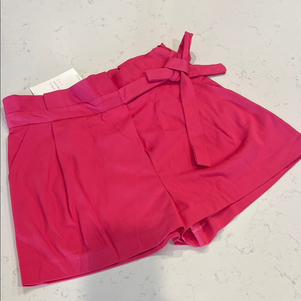 Zara High Waist Fuchsia Shorts
